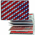 3D Lenticular ID / Credit Card Holder (Stars & Stripes)